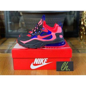 Size 5y Nike Air Max 270 React GS "Sunset Pulse"